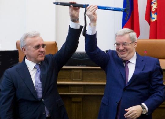 Александр Усс и Виктор Толоконский Александр Усс и Виктор Толоконский